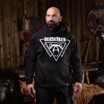 Premium Hoodie, Berserker, Svart