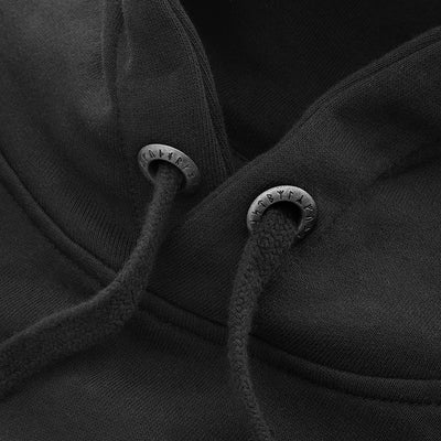 Classic Hoodie, Big Logo, Svart