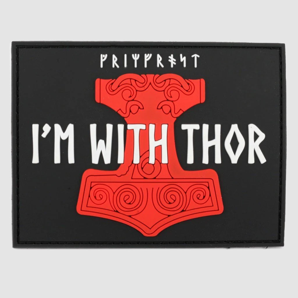Thor Moral Patch, PVC kardborreband – Grimfrost Intl