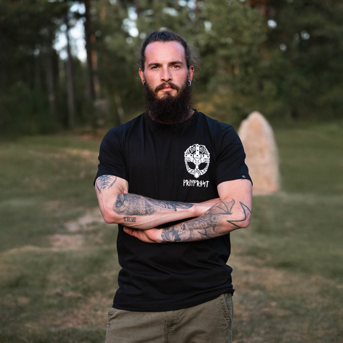 Premium Tee, Grimfrost Clan, Svart