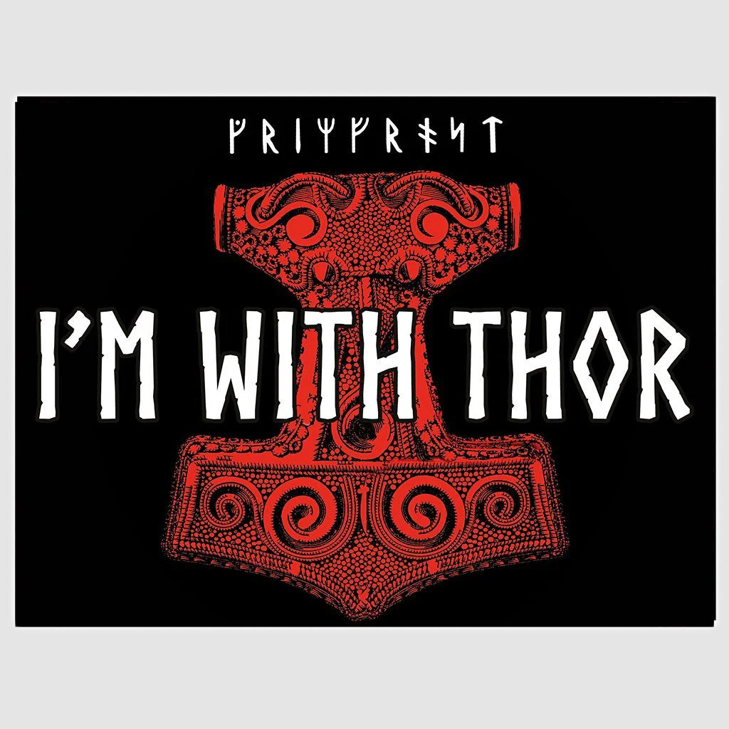 Klistermärke, Thor