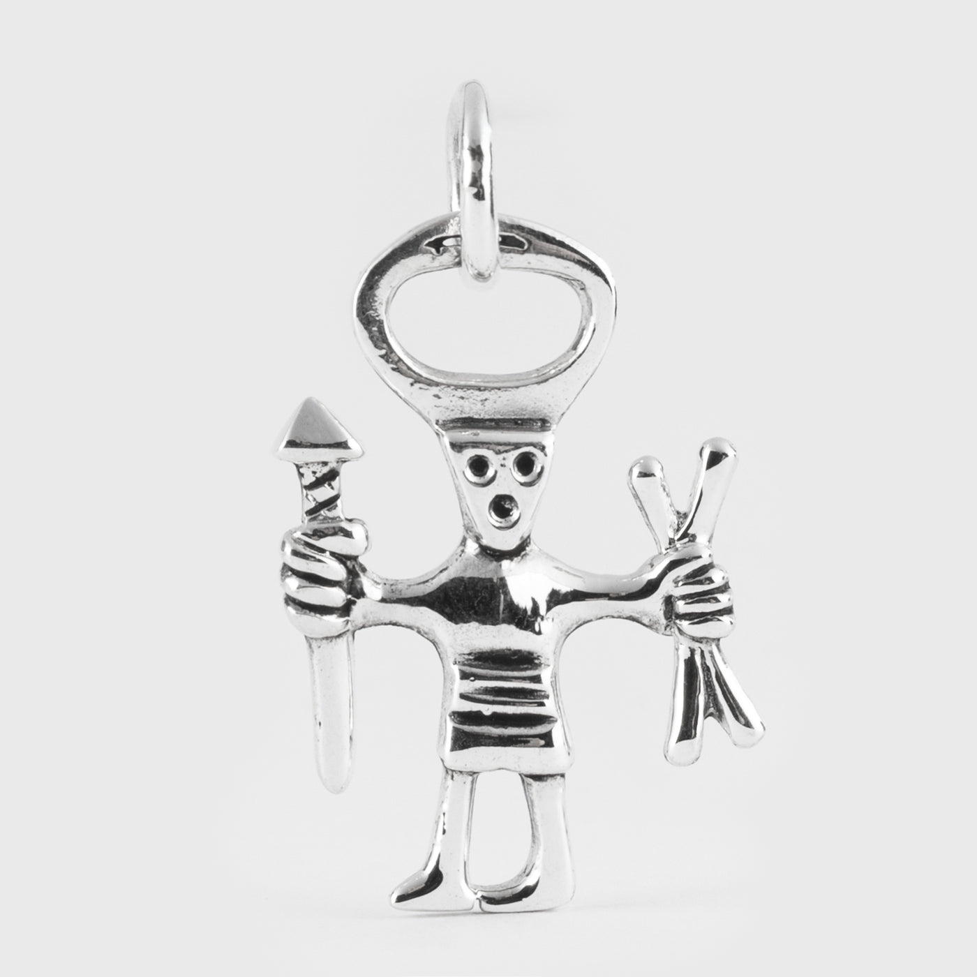 Odin Pendant, Silver