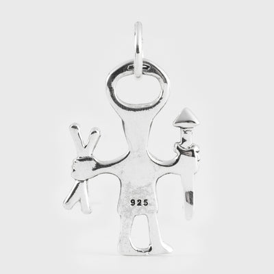 Odin Pendant, Silver