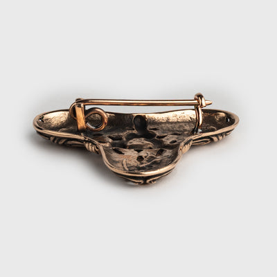 Birka Threefoil Brooch, Bronze