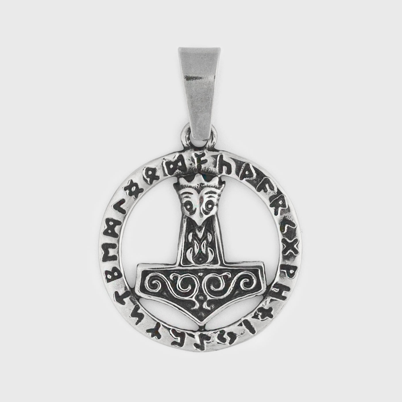 Rune Thor's Hammer, Stainless Steel