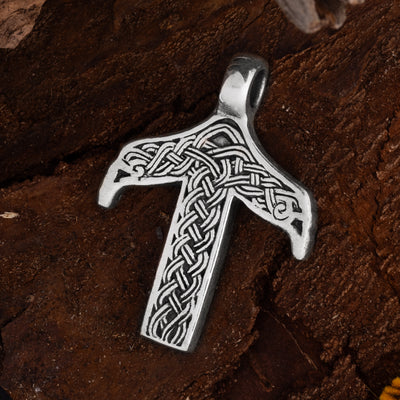 Tyr Pendant, Silver