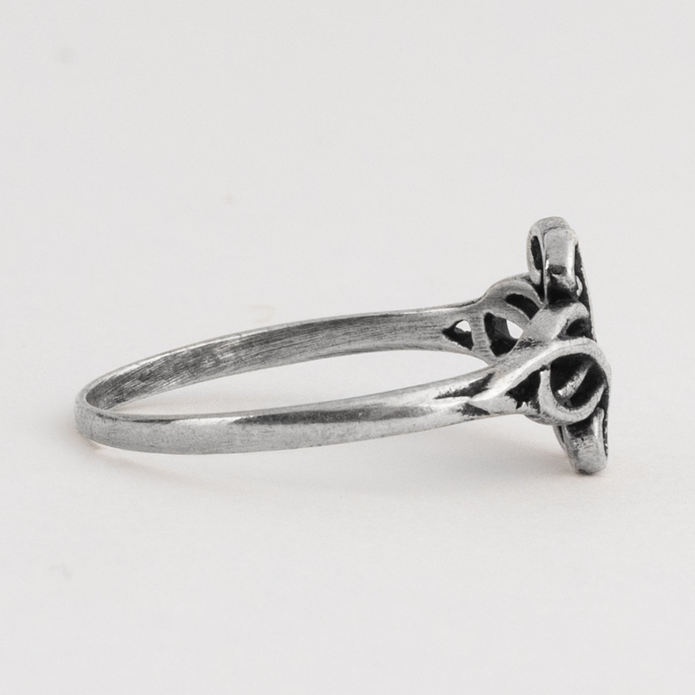 Virvelring, silver