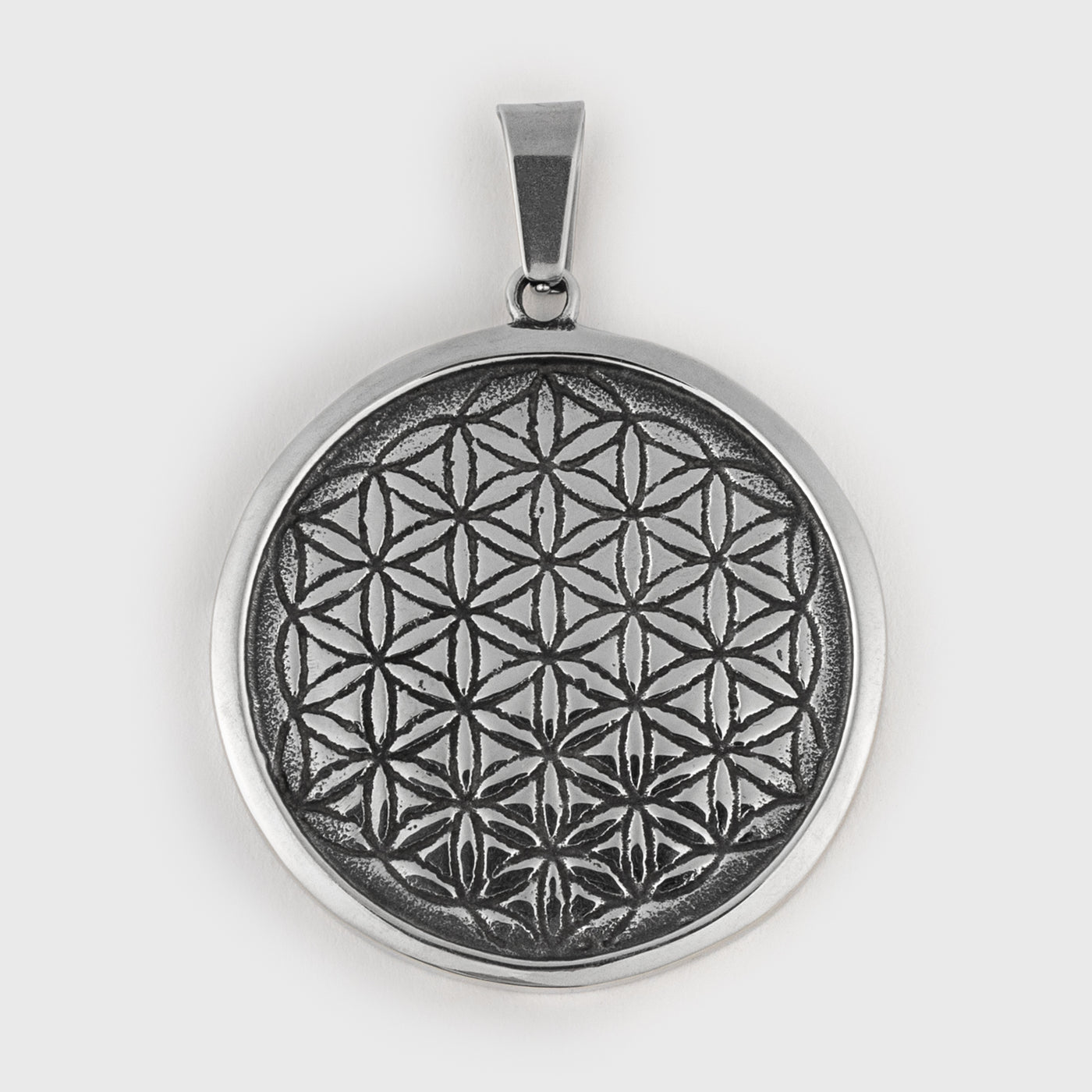 Valknut Amulet, Stainless Steel