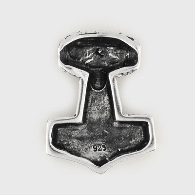 Skane Thor's Hammer, Small, Silver