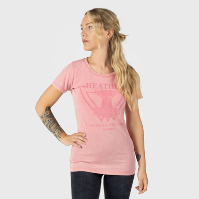 Premium T-shirt, Heathen, Rosa