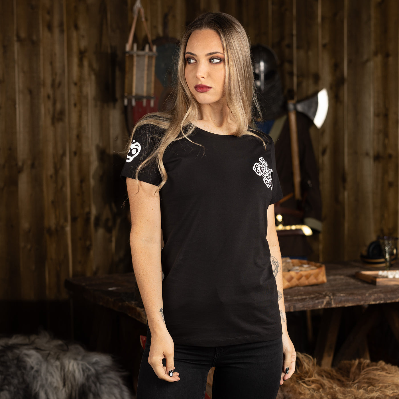 Women's Premium Tee, Varby, Black