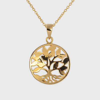 Life Pendant, Gold