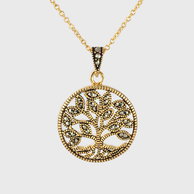 Life Pendant, Gold