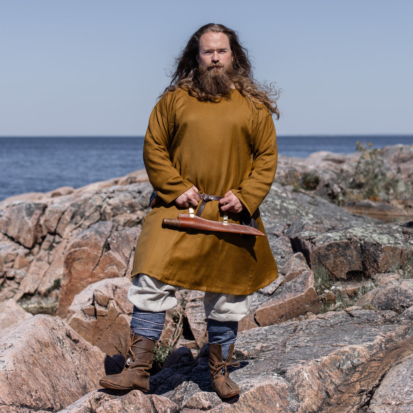 Viking Kyrtill i Ylle, Mustard