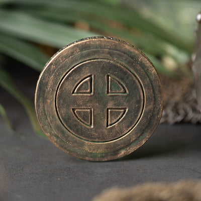 Candle Holder, Runes