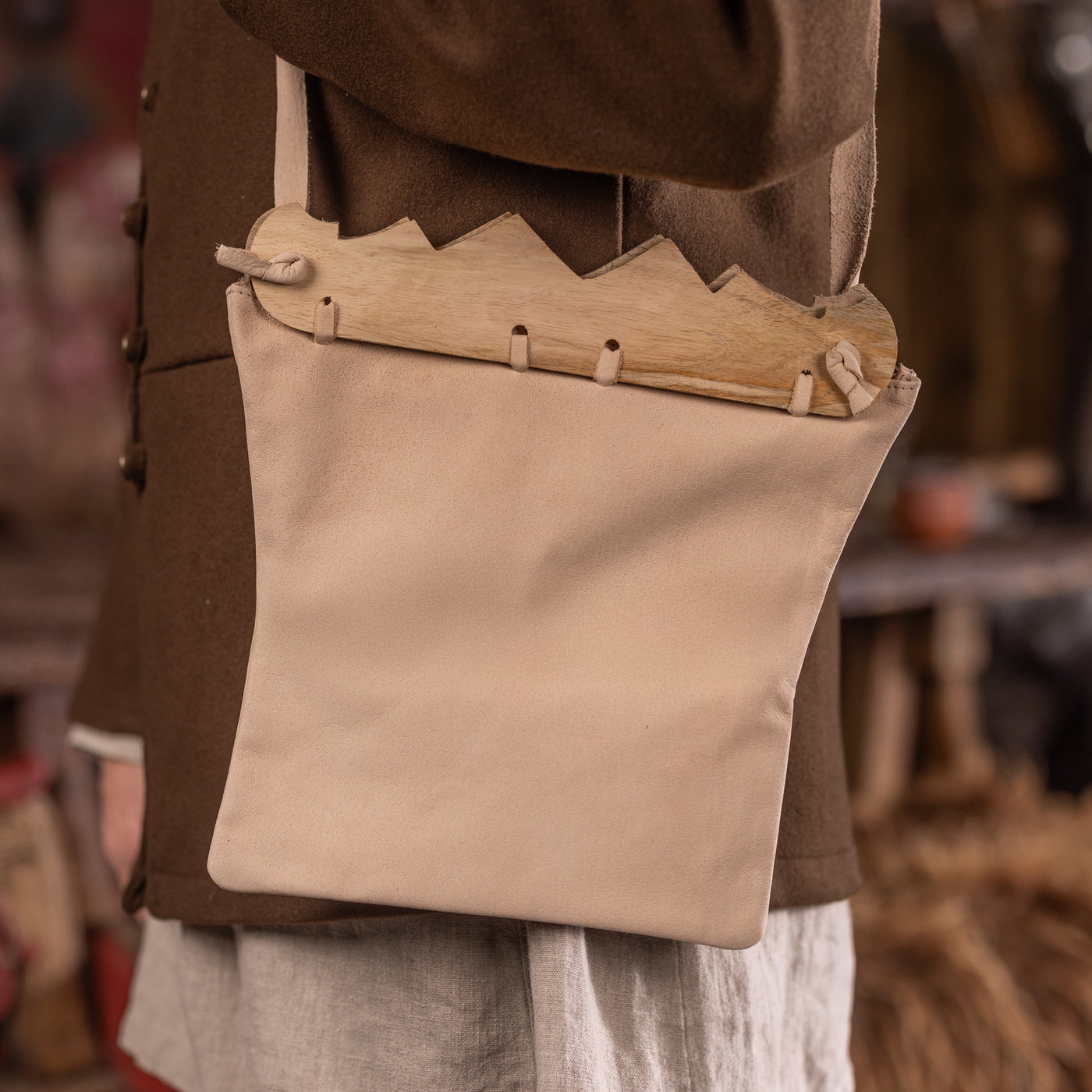 Birka Bag,  Natural, Leather