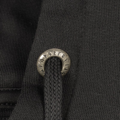 Classic Hoodie, Einherjar, Svart