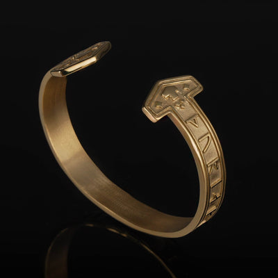 Thor Cuff, Gold Plated