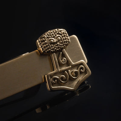 Mjolnir Slipsnål, Guldpläterad