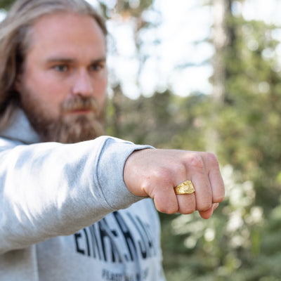 Mjölner Ring, Guldpläterad