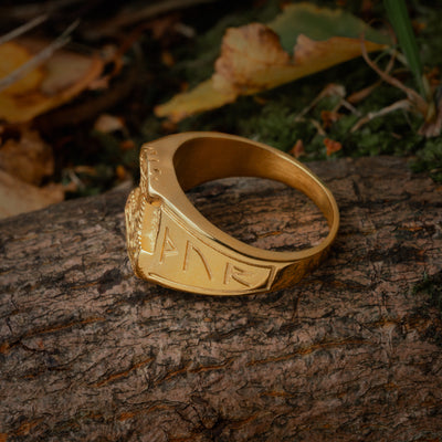 Mjölner Ring, Guldpläterad