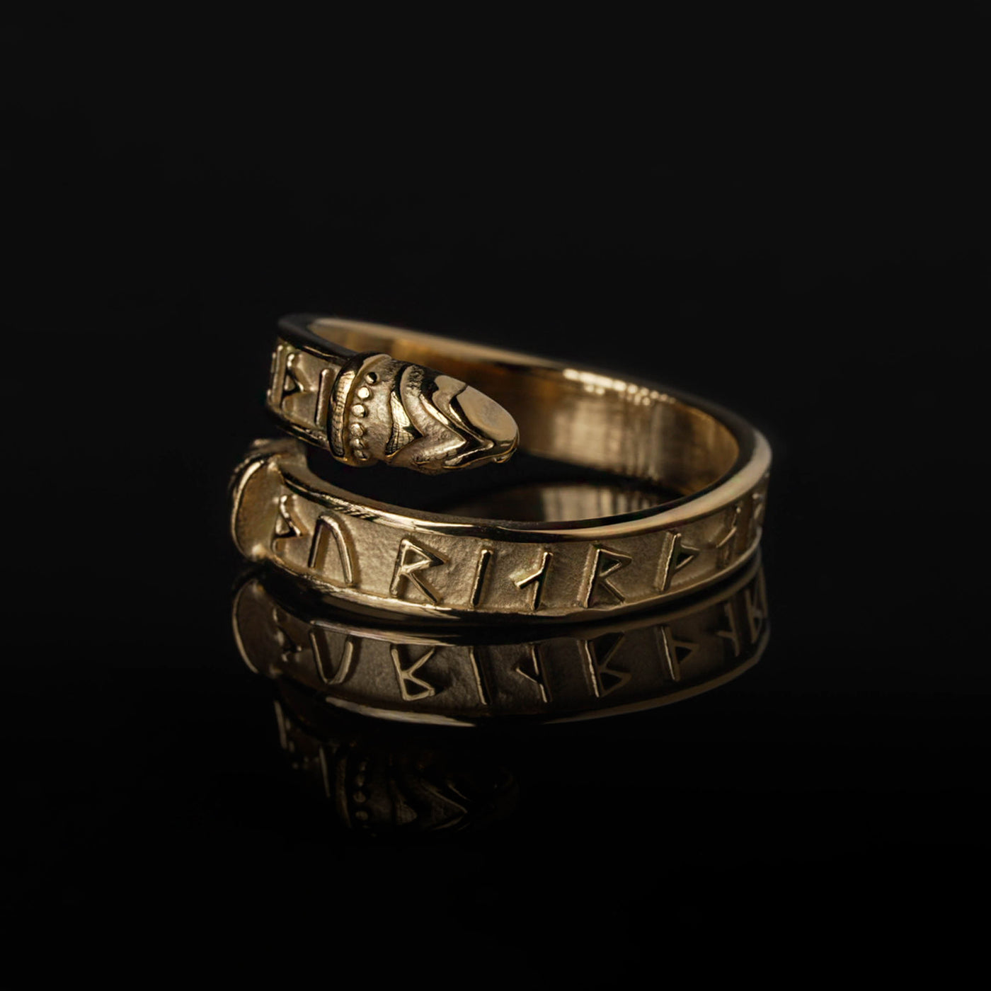 Tor Lindorm Ring, Guldpläterad