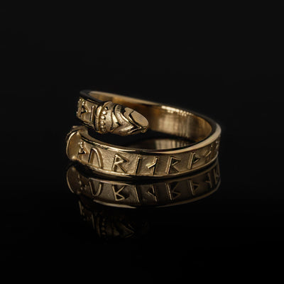 Tor Lindorm Ring, Guldpläterad