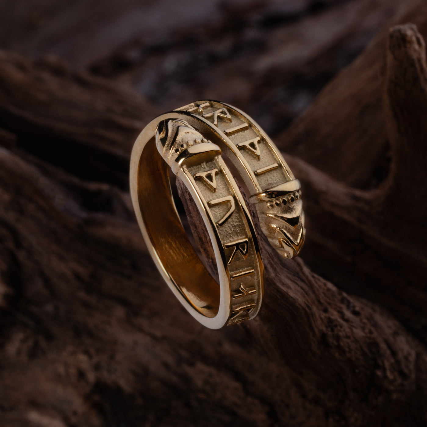 Tor Lindorm Ring, Guldpläterad