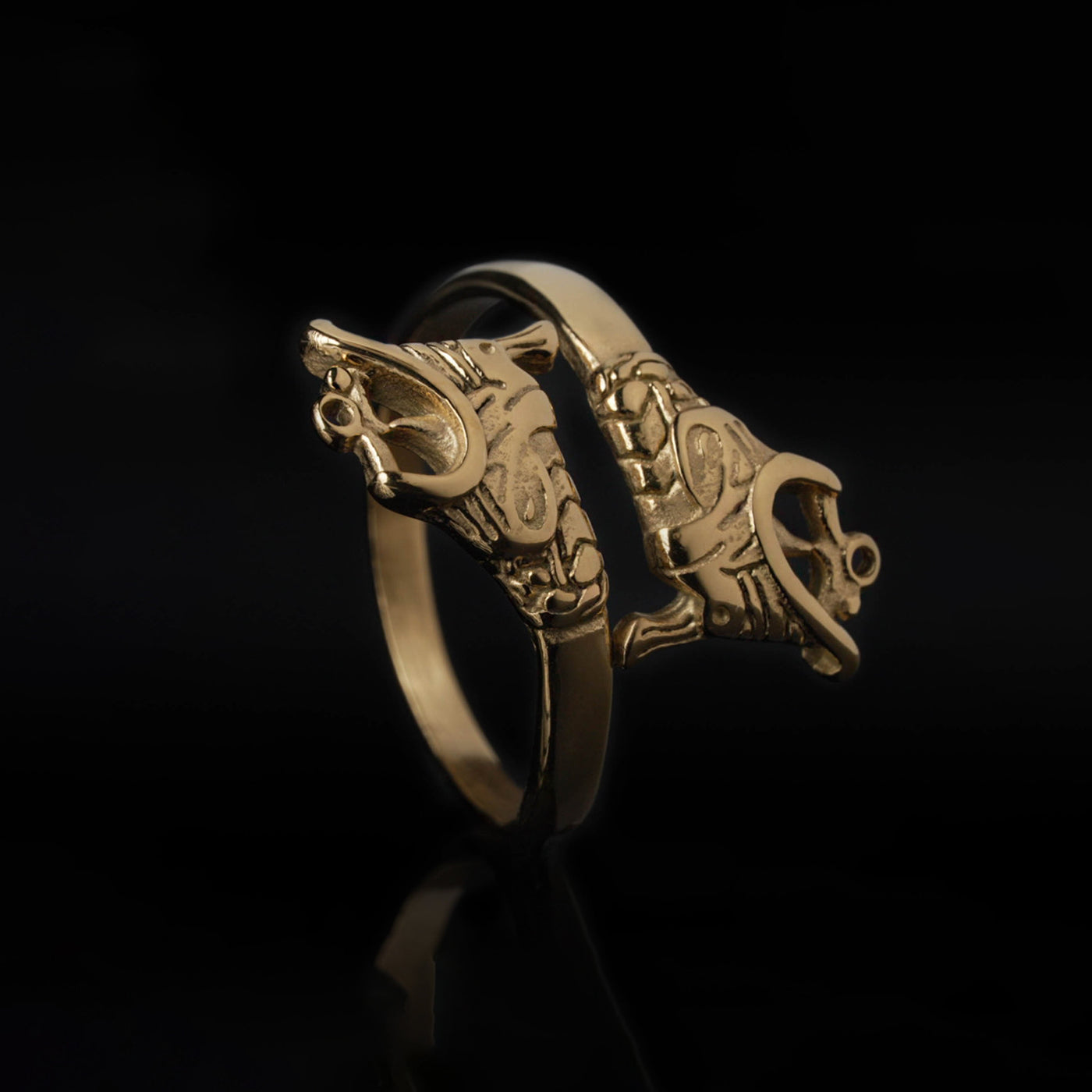 Lindorm Ring, Guldpläterad