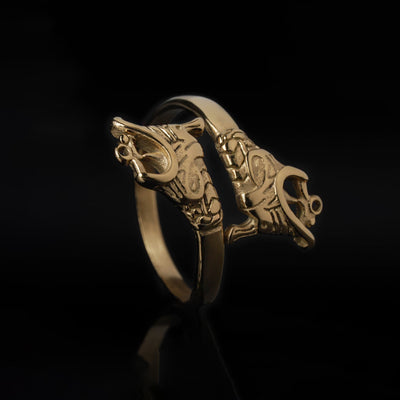 Lindorm Ring, Guldpläterad