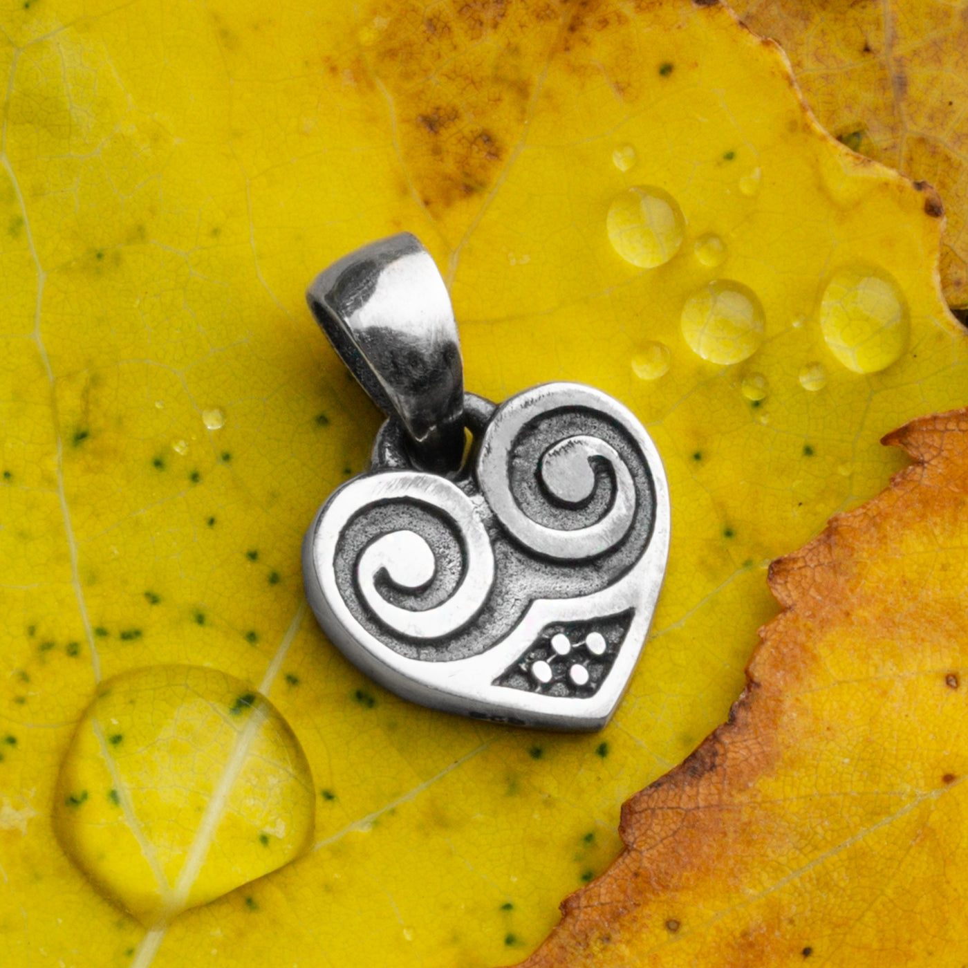 Birka Hjärthänge, Silver