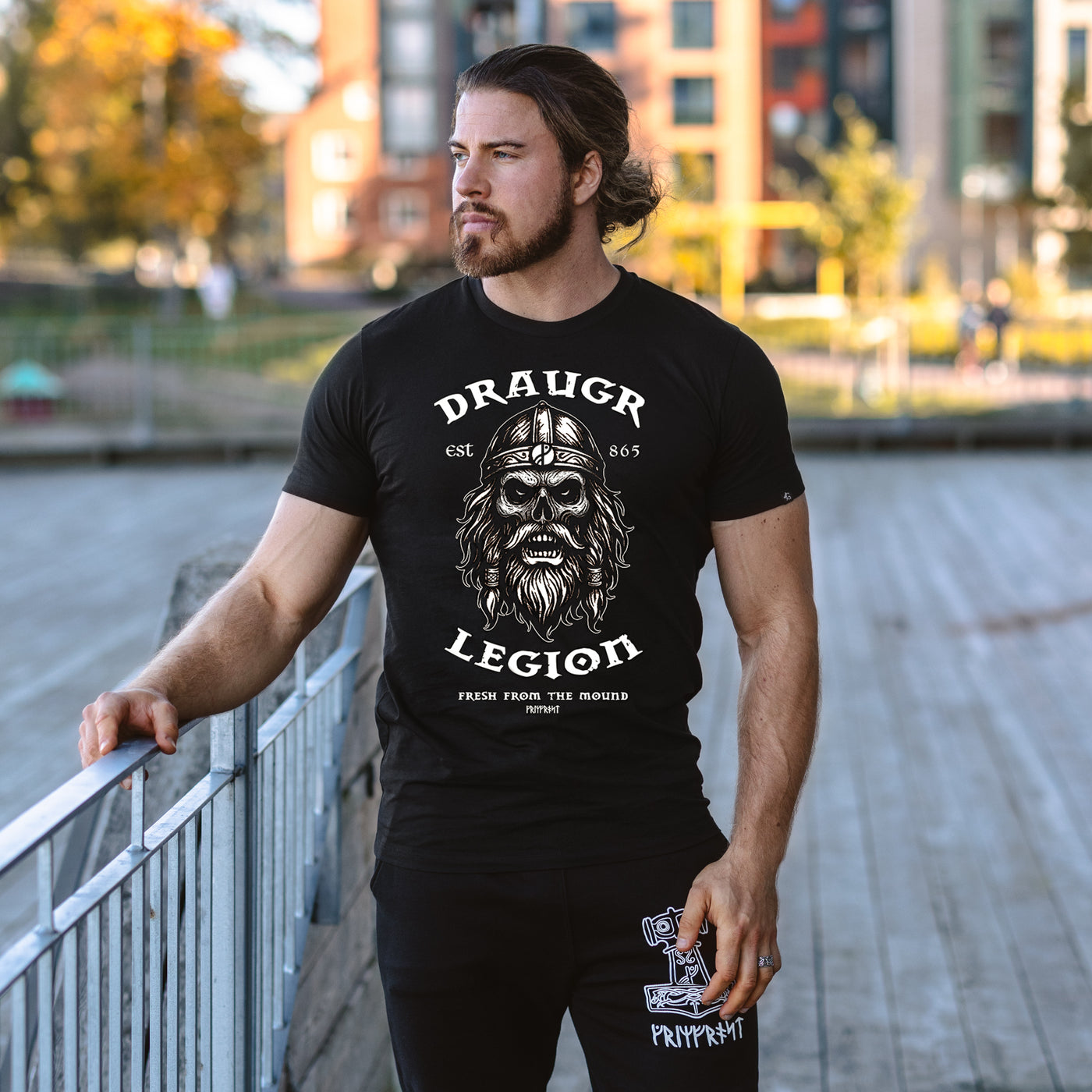 Draugr Legion Premium Tee, Black