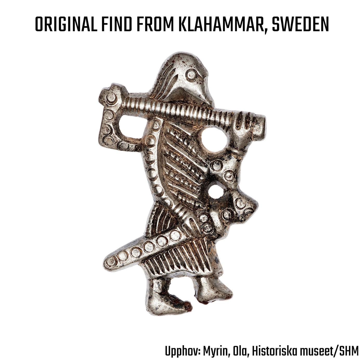 Hängsmycke, Klahammar, Silver