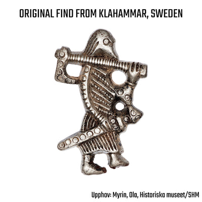 Hängsmycke, Klahammar, Silver