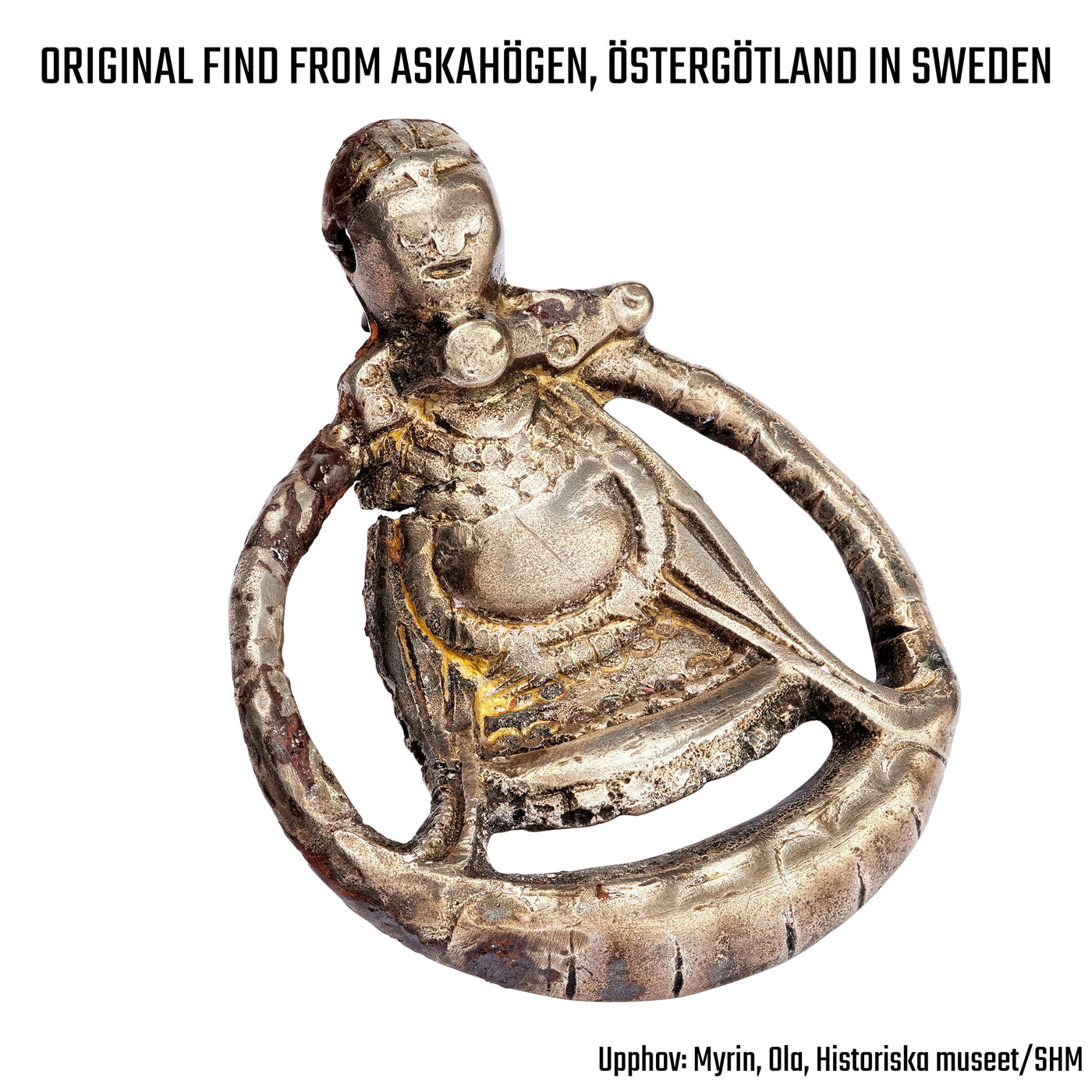 Amulett, Freja, Brons