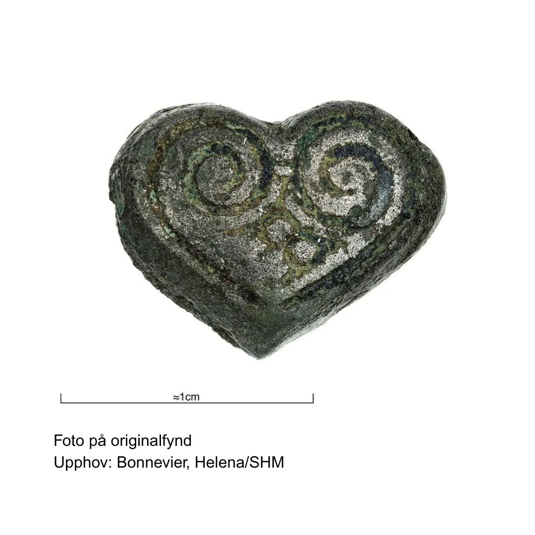 Birka Hjärtörhängen, Silver