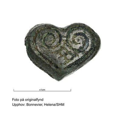 Birka Hjärthänge, Silver