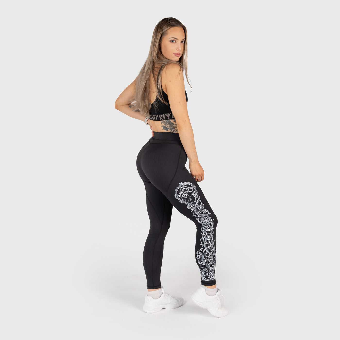 Dragon Leggings, Svart