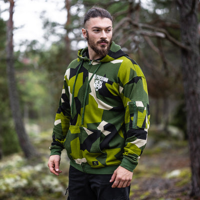 Premium Zoodie, Ulfhedinn, M90 Grön Camo