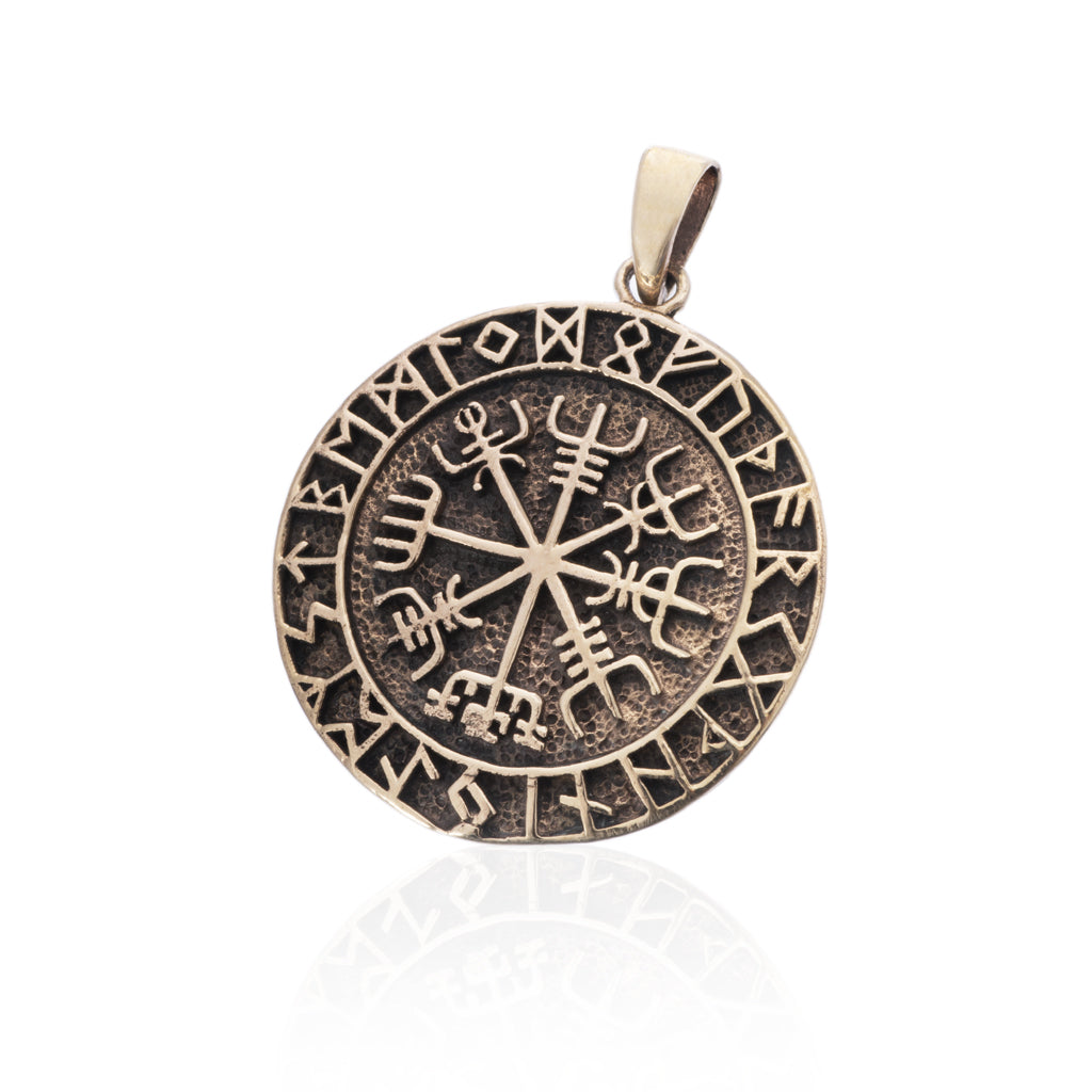 Amulett, Vegvisir, Brons