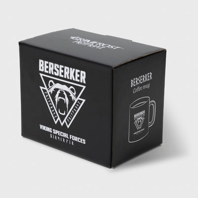 Kaffemugg, Berserker, Svart