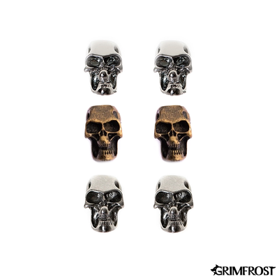 Sets & Bundles - Beard Bead Set, Skull Beads - Grimfrost.com