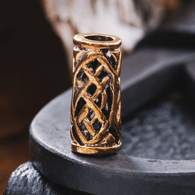 Beard Rings - Beard Bead, Bronze - Grimfrost.com