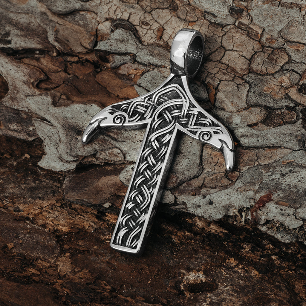 Tyr Pendant, Stainless Steel