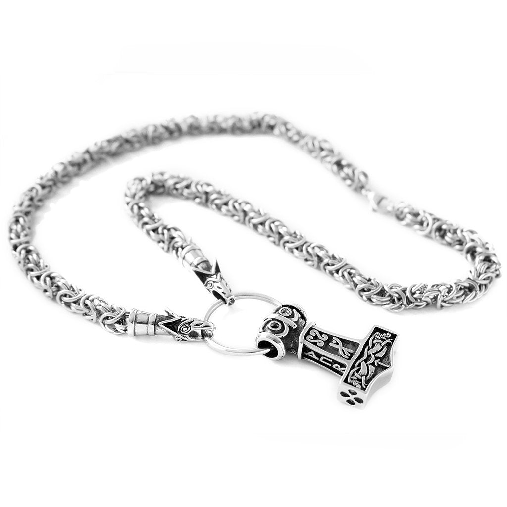 Sets & Bundles - Wolf King Chain, Set 1, Stainless Steel - Grimfrost.com