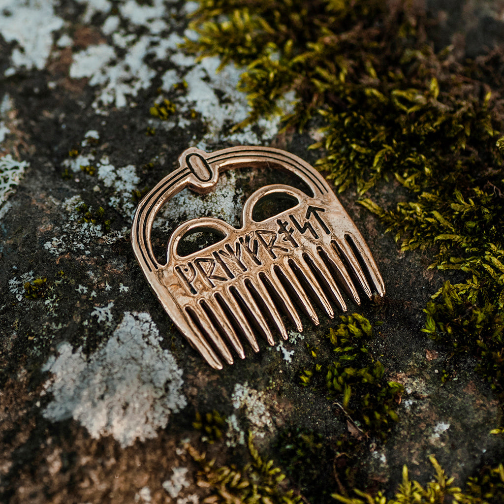 Combs - Viking Comb, Bronze - Grimfrost.com