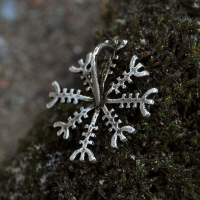 Pendants - Aegishjálmur Pendant, Silver - Grimfrost.com