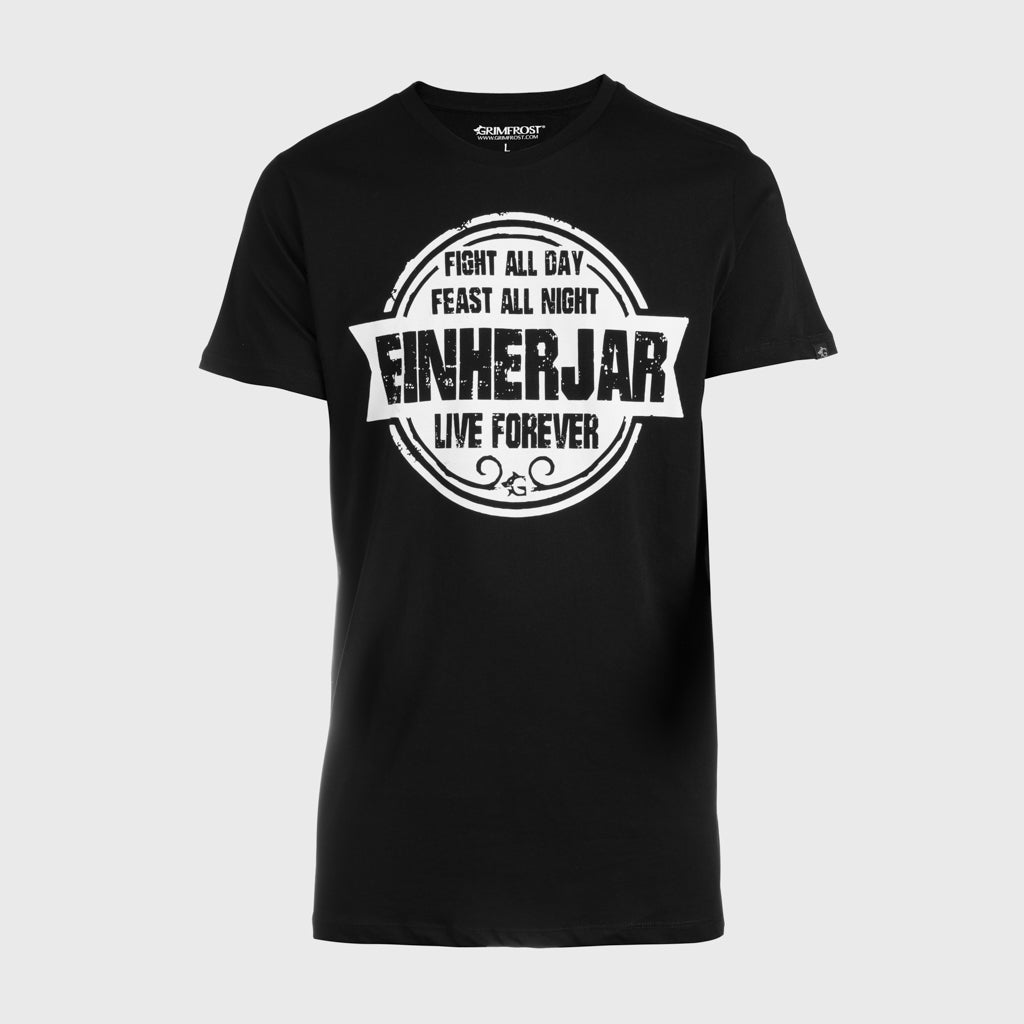 Premium Tee, Einherjar, Black