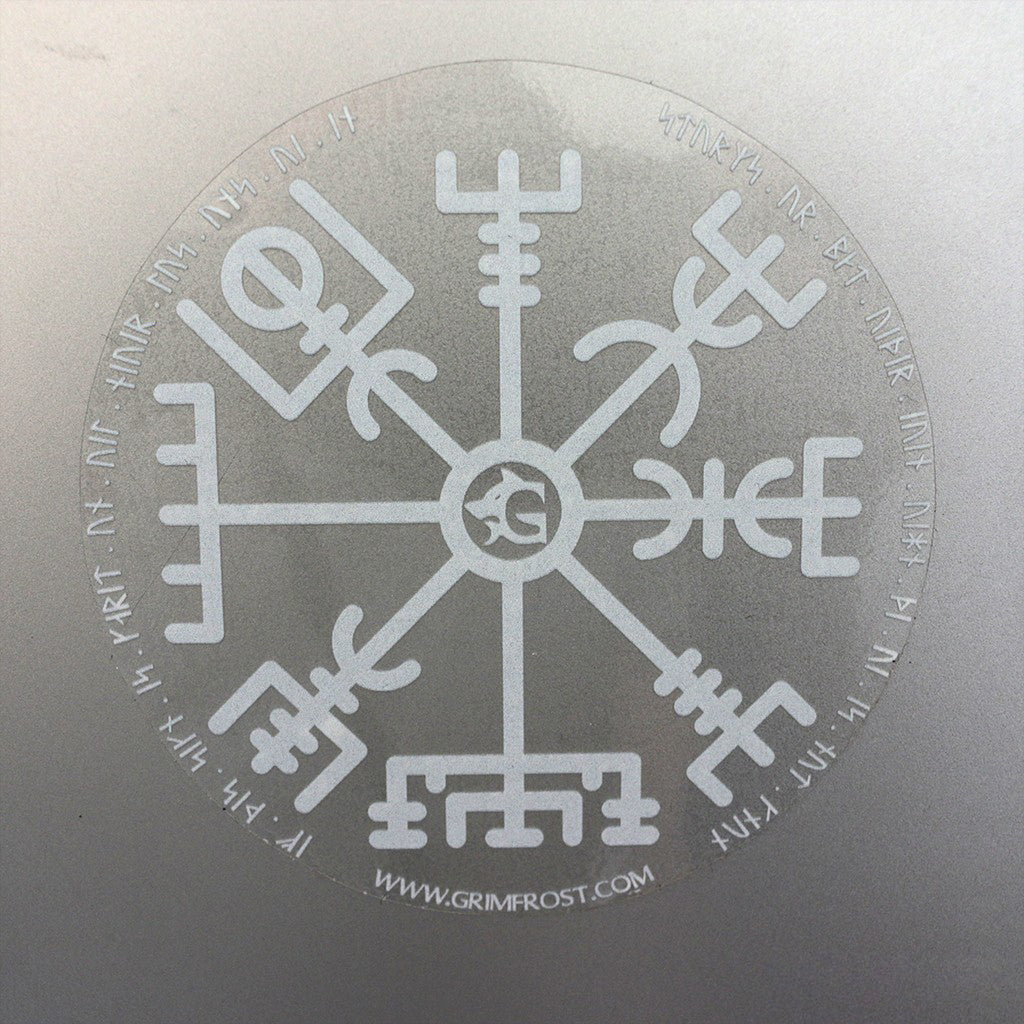 Stickers - Bumper Sticker, Vegvisir - Grimfrost.com