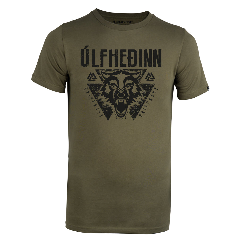 Premium Tee, Ulfhedinn, Grön